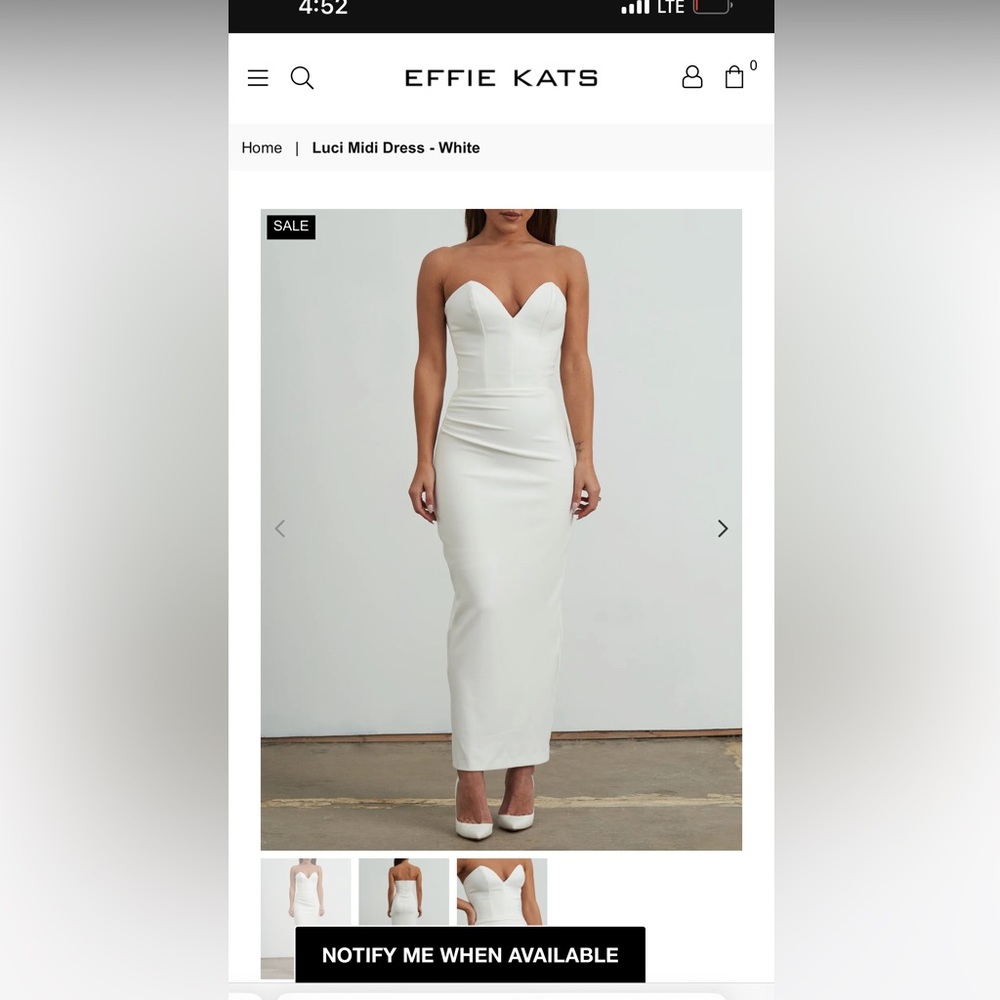 Effie Kats- White dress